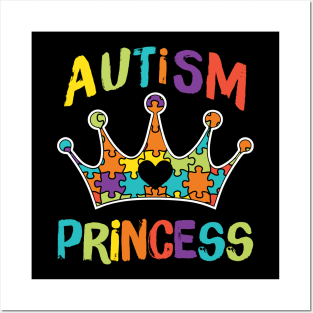 Autism Princess Posters and Art